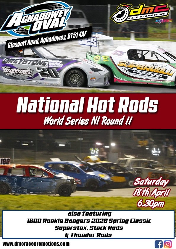 National Hot Rods Headline At Aghadowey Oval
