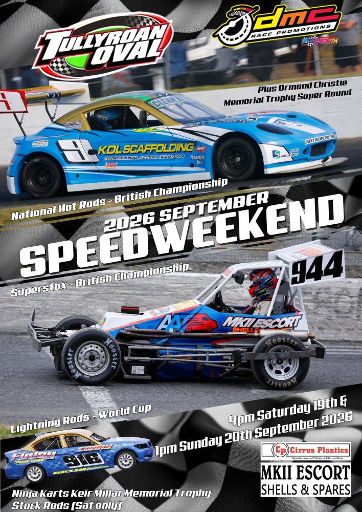 Super September Speedweekend Ahead!